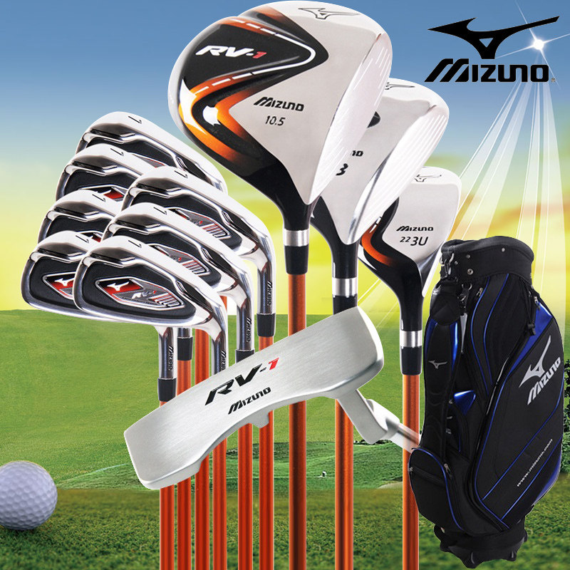Mizuno golf club ladies full set of beginner rv-1 carbon suit mizuno set pole men