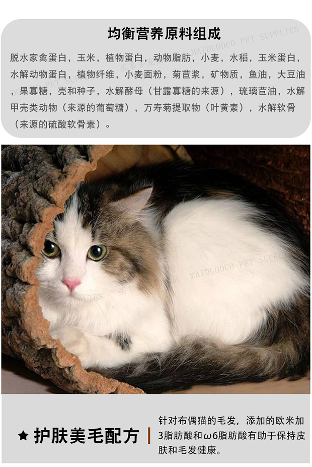 3 pound vận chuyển nhập khẩu vào Pháp Ragdoll Cat Thực phẩm 500g mèo lông dài cố gắng ăn đóng gói nạp - Gói Singular thức ăn cho chó con 2 tháng tuổi