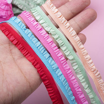 Ruffle High Elastic Single Agaric Lace Accessories DIY Fabric Clothing Skirt Hem Skirt Hem Doll Clothing Decorative Flex