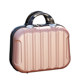 2022 ໃໝ່ 14 ນິ້ວ Portable Cosmetic Bag Women's Light Password Leather Box Storage Box Student Small Suitcase