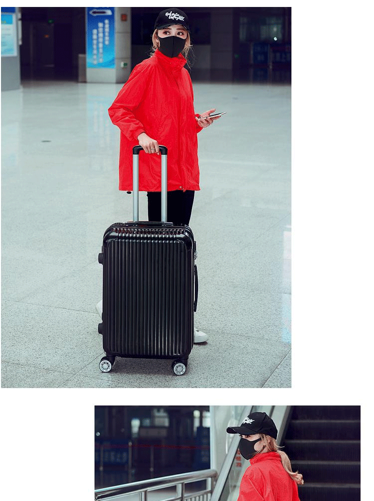Bánh xe đẩy đa năng 20 inch hành lý du lịch 24 inch nam và nữ sinh viên khóa hành lý hộp da hộp lớn vali vải