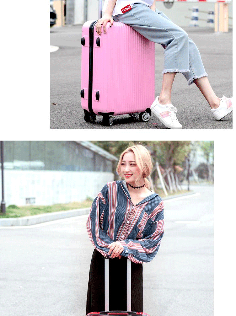 Bánh xe đẩy đa năng 20 inch hành lý du lịch 24 inch nam và nữ sinh viên khóa hành lý hộp da hộp lớn vali vải