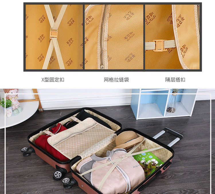 Mới sinh viên đại học Hàn Quốc vali 24 inch nam và nữ xu hướng phổ quát bánh xe đẩy trường hợp 28 inch vali mật khẩu hộp - Va li giá vali kéo