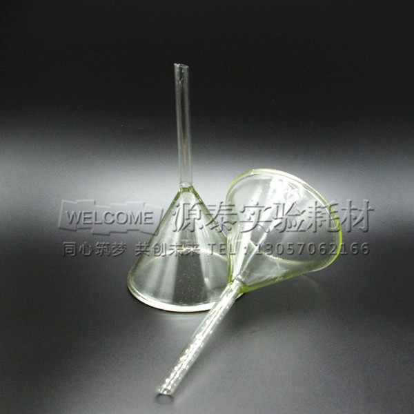 Dr. Xiong consumables 40mm50mm60mm90mm glass funnel short standard funnel triangular funnel
