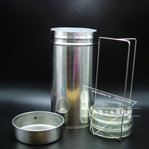 (Dr. Xiongs experimental consumables 60mm75mm90mm stainless steel petri dish sterilization cylinder sterilization barrel