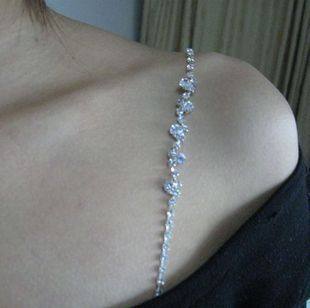 South Korea's new underwear strap rhinestone shoulder strap shoulder strap multi-shaped flower bra strap invisible shoulder strap