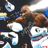 Свидетельство о вложении с автографом Холифилда Эвандера Холифилда