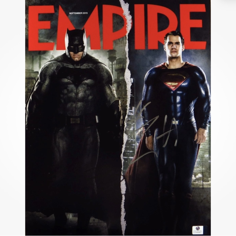 Superman Henry Cavill Personally Signed Photo with Certificate Superman Henry Cavill Personally Signed Photo with Certificate