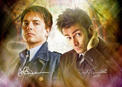 David Tennant John Barlowman Autographed Photo