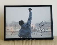 Sylves Spallon Sylvester Stallone Rocky VII подписные фотографии