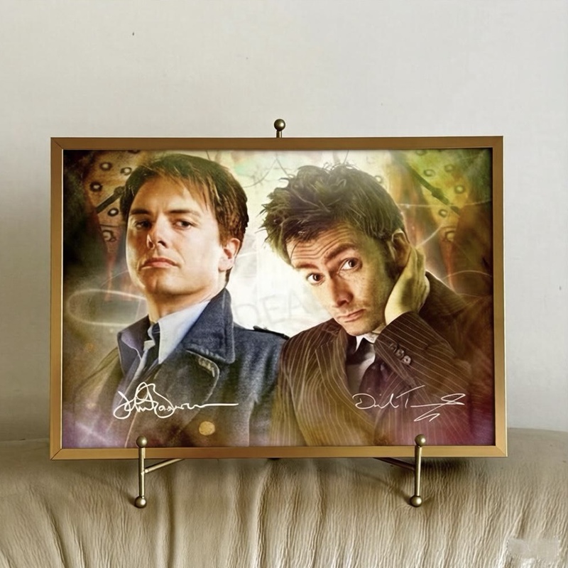 David Tennant John Barlowman Autographed Photo with Photo Frame