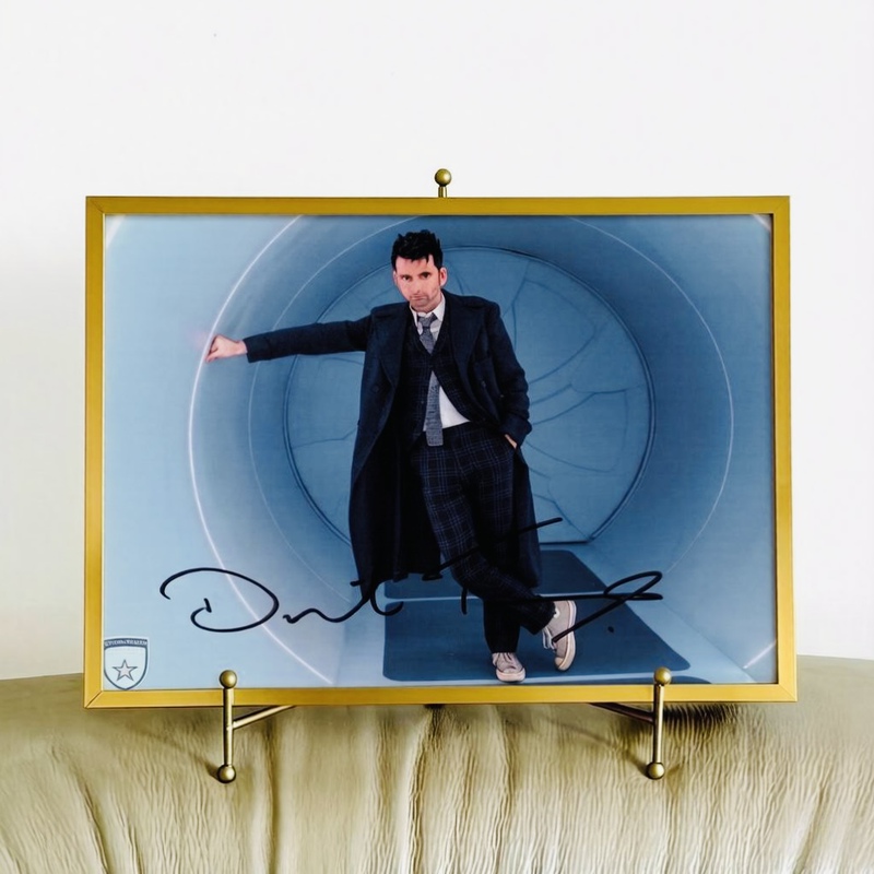 David Tennant David Tennant Autographed Photo with Photo Frame # 1