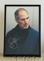 Steve Jobs Steve Jobs signed photo