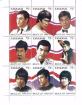 Bruce Lee Commemorative Stamps