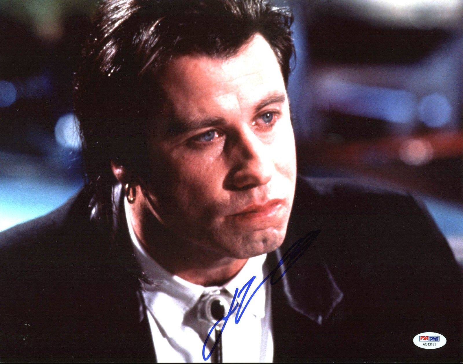 John Travolta John Travolta signed a Photo Certificate by himself