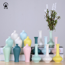 Vase hipster ceramic starry porcelain ornaments living room flower arrangement creative simple ceramic hydroponic flower