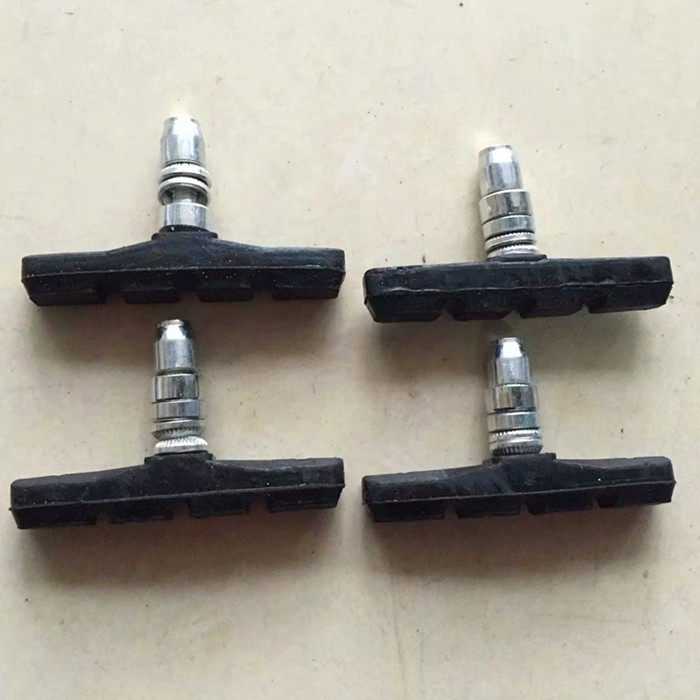 Mountain bike brake pads Brake block V-brake universal brake pads Brake rubber Brake pads with screws