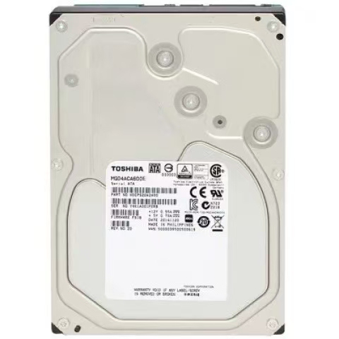 Toshiba 6t Hard Drive Mg04Aca600E Mechanical Hard Drive Sata Enterprise-Level 7200 Rpm 6Tb Surveillance Disk Video Disk