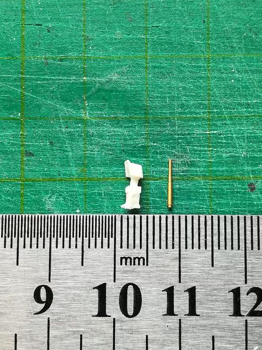 700 scale naval 120mm metal gun barrel model