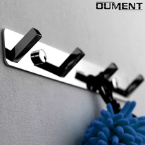 Solid all copper hanging hook Punch-free bathroom hook Bathroom tile towel hook wall-mounted clothes row hook