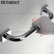 All copper bathroom grab tub toilet handle square toilet old child safety handrail