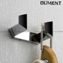 All-copper hanging hook clothes hook Entrance entrance perforated wall towel hanging hook Light luxury bathroom clothes hook