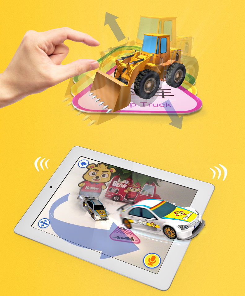 美国家长之选大奖 小熊尼奥 口袋动物园卡 96张 AR+3D立体灵活呈现 图6
