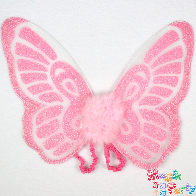 Fantasy party Halloween children's performance costume performance dress up props double angel butterfly fairy wings