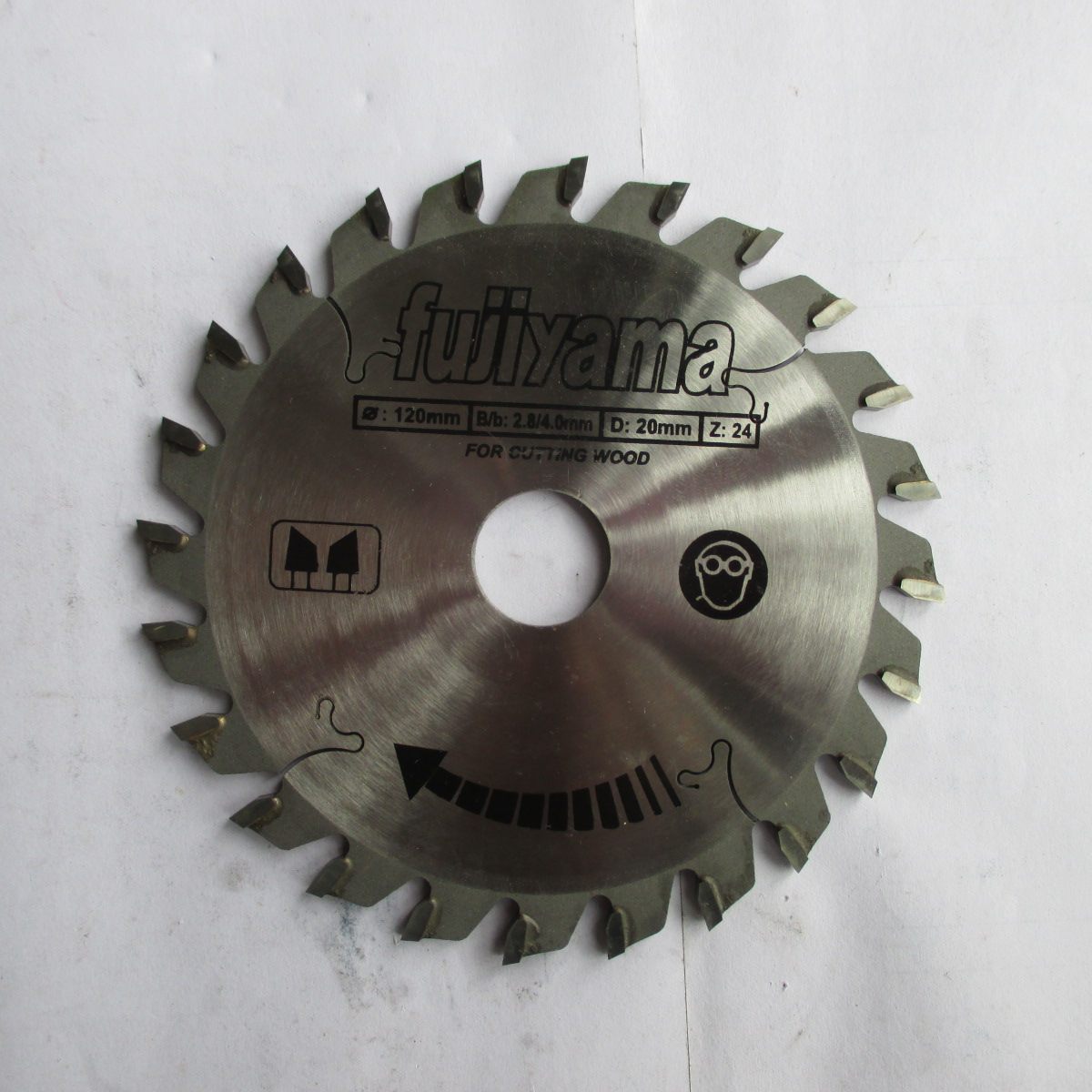 High-quality Mount Fuji 120*24T MDF particleboard special scribed saw blade woodworking special slotted blade