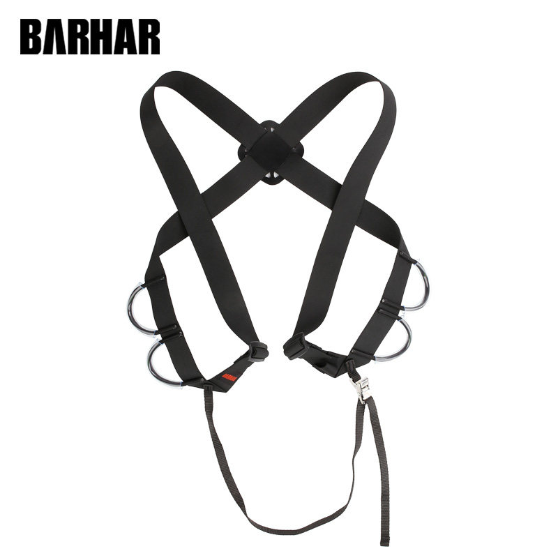 Kha BH-9615 shoulder strap rock climbing uppers with rock climbing chest type with ascender Dongguan Return to the outdoors