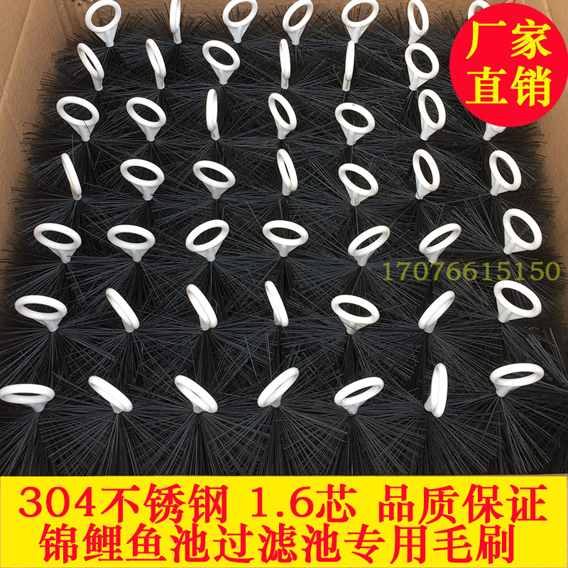 Fish Tank Hairbrush Large Aquarium Brocade Carp Pool Filter Brush Bottom Filter Material Fish Tank 1 6 Core 304 Stainless Steel 