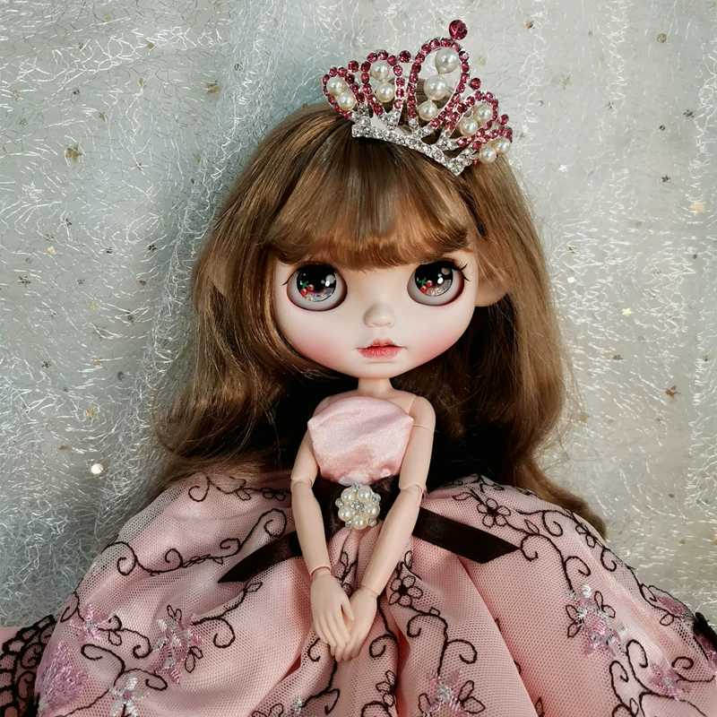 Spot трипартитный набор из трех маленьких тканей для одежды BLYTHE детская одежда BJD/ LICCA Lijia платье Pullip отправить корону