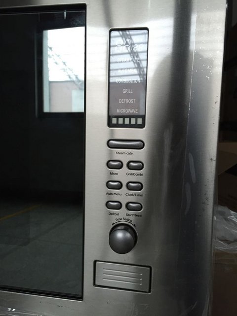Mới (đĩa phẳng có hấp) Lò vi sóng nhúng máy tính để bàn SMEG Smeg SBIM30X của Ý lò vi sóng samsung