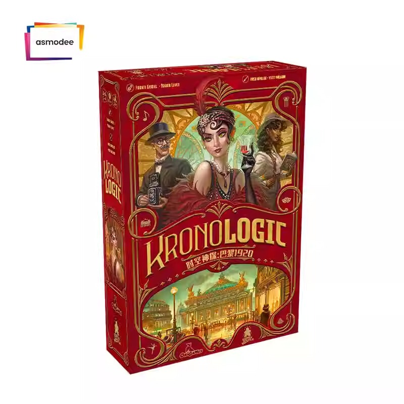 Aici Magic Bag Time and Space Detective Paris 1920 Chinese Authentic Edition Cusco 1450 Party Mystery Board Game 