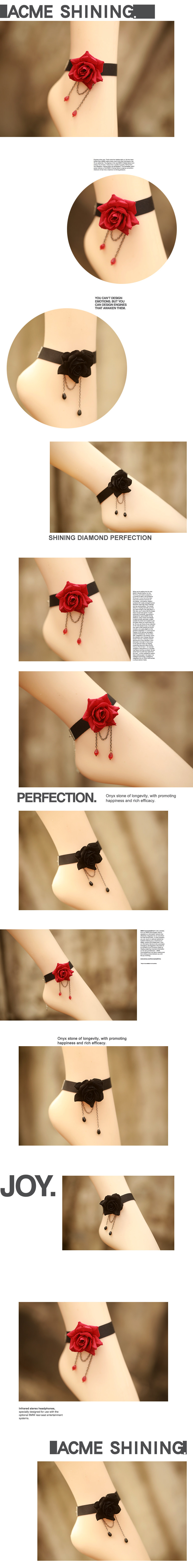 Bracelet de cheville Femme en Ruban - Ref 3102294 Image 23