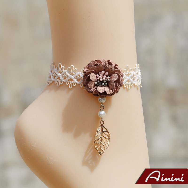 Chaine de cheville Femme en Dentelle - Ref 3102433 Image 7