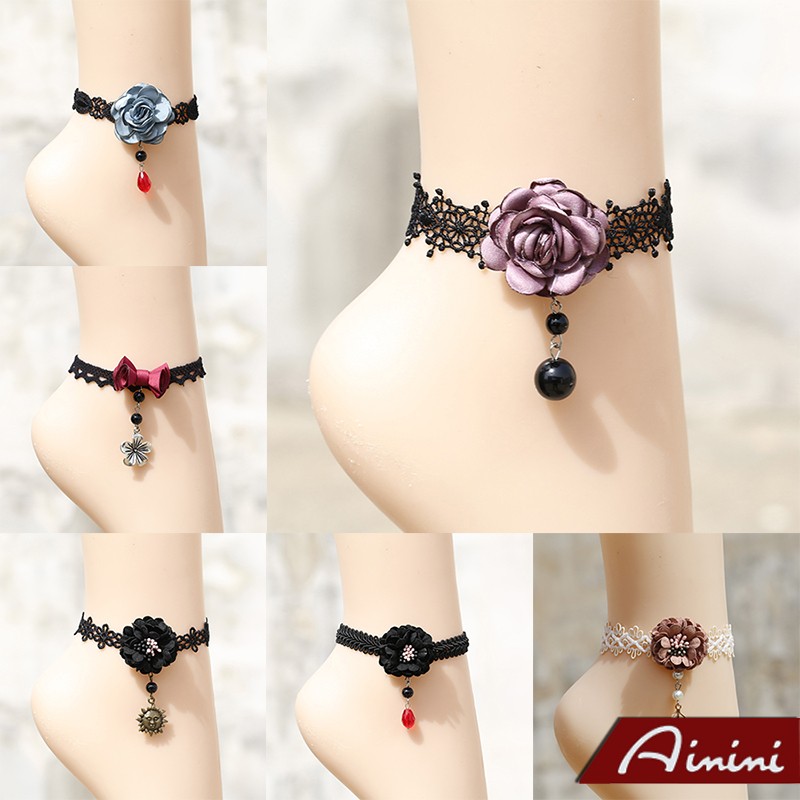 Chaine de cheville Femme en Dentelle - Ref 3102433 Image 1
