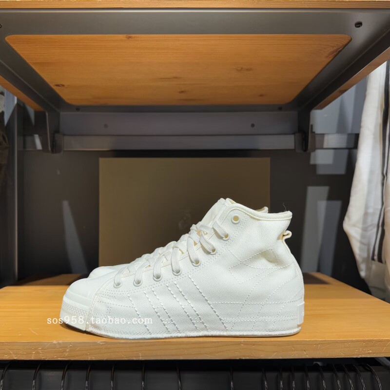 Adidas Y-3 Nizza Classic Signature High-Top Canvas Sneakers Casual Pants If2042 Adidas Y-3 Nizza Classic Signature High-Top Canvas Sneakers Casual Pants If2042