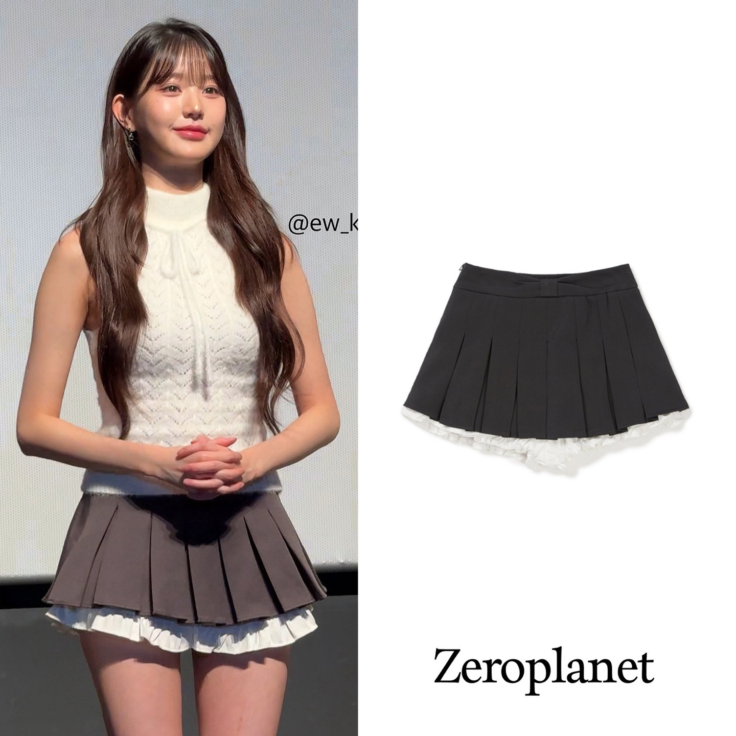 In Stock Zhang Yuanying Asa Choi Yiyun Same Style Sansan Korean