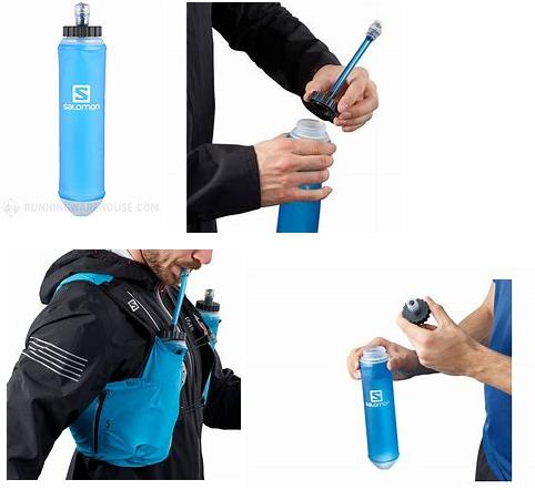 19 years salomon Soft Flask SPEED 150250 500ML Running soft kettle water bottle cap