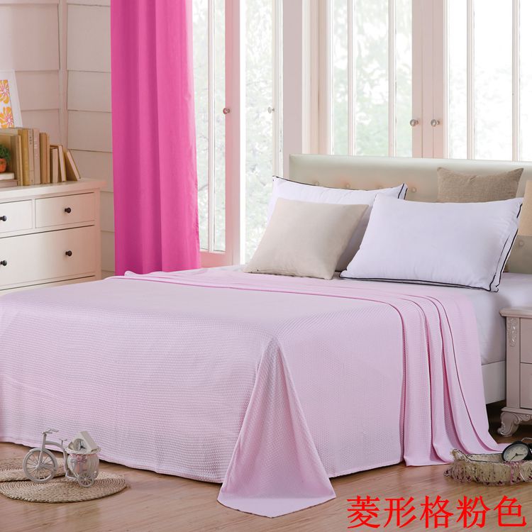 sợi khăn tre đơn kép đơn sợi tre trẻ em chăn mền máy lạnh chăn ngủ trưa chăn giải trí - Ném / Chăn chăn lông cừu nanjiren