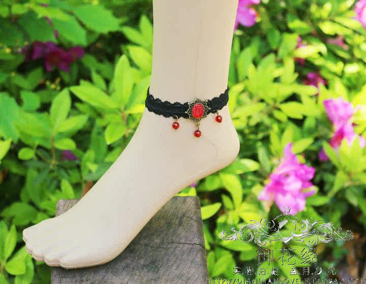 Bracelet de cheville Femme OTHER   en Dentelle - Ref 3103248 Image 8