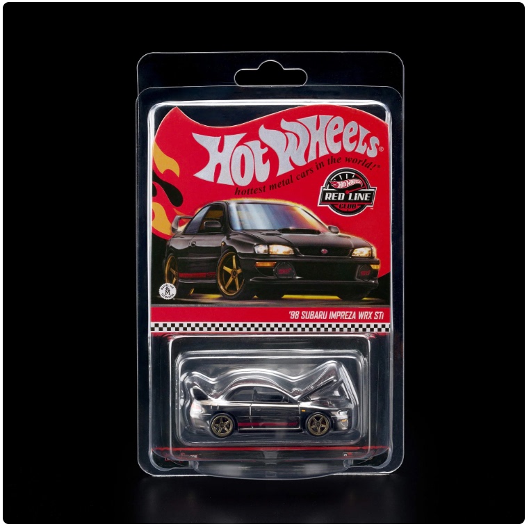Hot Wheels Rlc Red Line 1/64 Subaru Impreza Wrx Sti