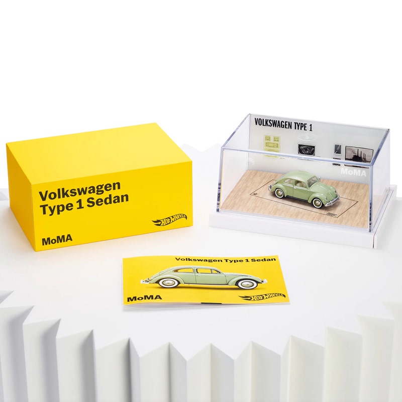 Hot Wheels 1/64 Alloy Car Model Moma Collaboration Volkswagen Beetle