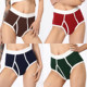 W/L ຄລາສສິກ American retro babyboxer unisex ແຟນກິລາຊຸດຊັ້ນໃນຝ້າຍທີ່ມີໂຄງສ້າງ