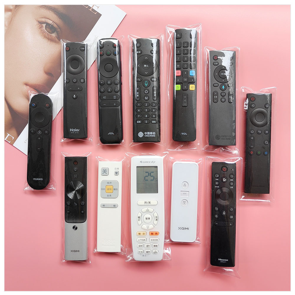 TV remote control panel protective cloak transparent general bag waterproof dust protection cover air conditioning remote control set