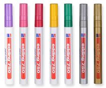 German Eddie paint pen alcohol-resistant high temperature special coarse industrial paint pen edding750(2-4MM)