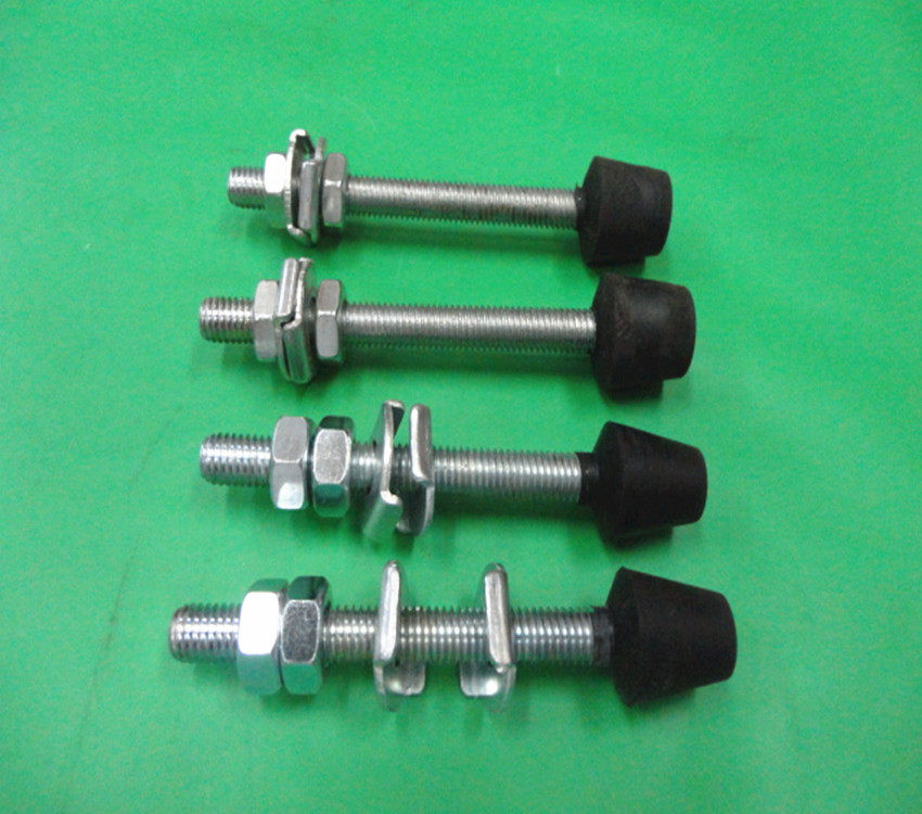 Quick clamp fixture accessories presser foot screw rubber press head clamp rubber presser foot 12X95