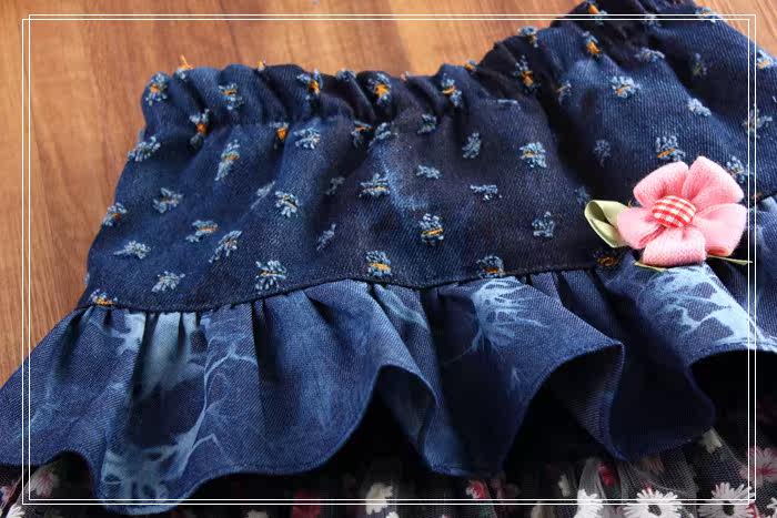 Jupe enfant en toile - Ref 2052892 Image 72