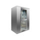 Suzhou 304/201 air shower room manufacturer spot double blown stainless steel air shower door dust-free workshop air shower